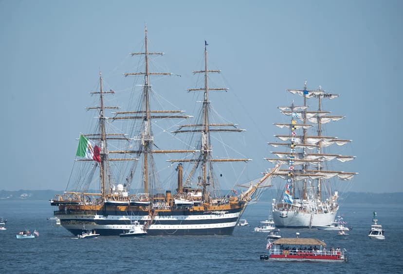 Tall Ships Grace N.Y./N.J. Harbor for U.S. 250th
