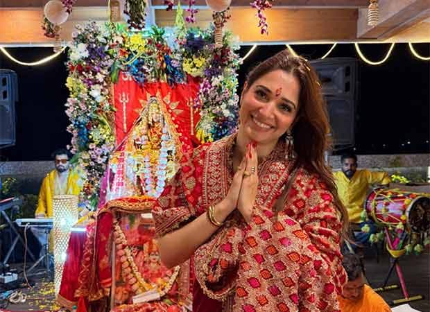 Tamannaah Bhatia Finds Stillness in Navratri Devotion