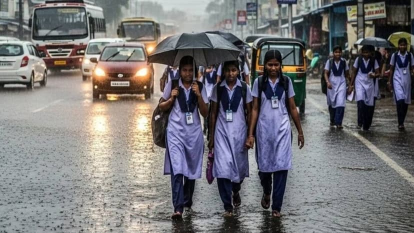 Monsoon Alert: Five TN Districts Announce School Holiday
