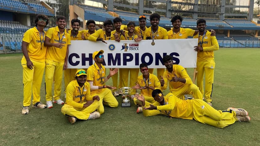 Tamil Nadu Clinches U-23 State A Trophy!
