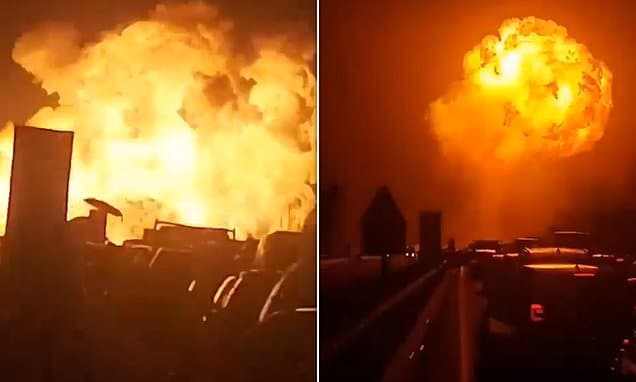 Tanker Truck Explodes in Fiery Italian Highway Crash