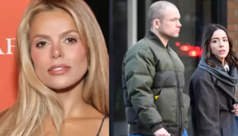 Taron Egerton Reportedly Dating Model Brooks Nader