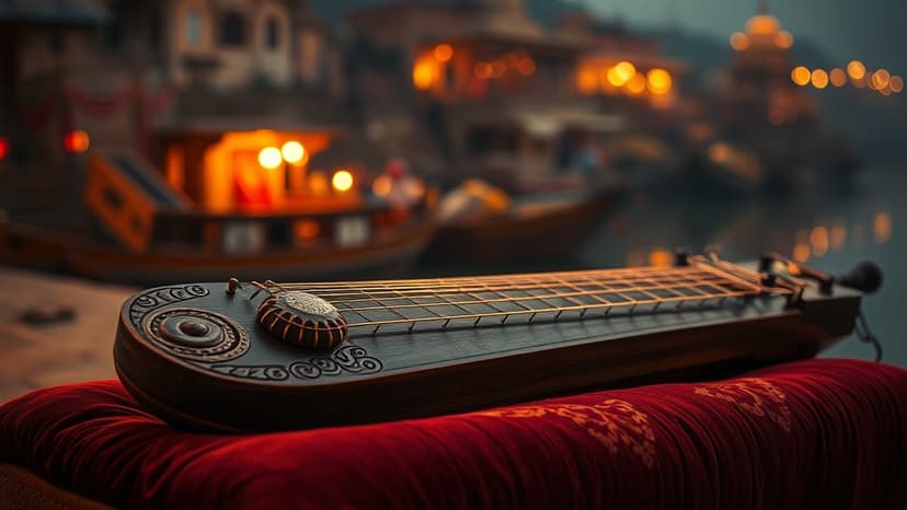 Santoor Maestro Bhattacharya's Varanasi Recital with L. Shankar