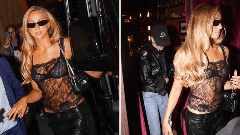 Tate McRae & Hailey Bieber Turn Heads at Paris Fashion Week