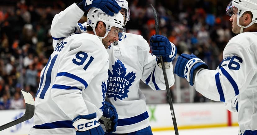 Tavares OT goal caps chaotic Maple Leafs victory
