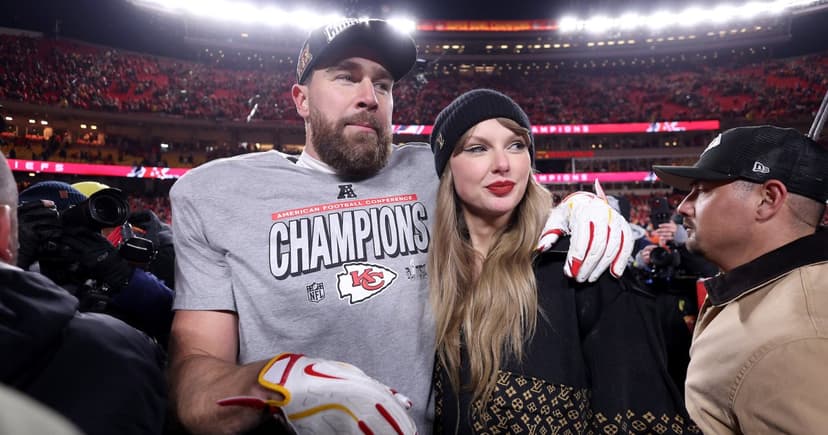 Swift & Kelce Celebrate Mahomes' Birthday