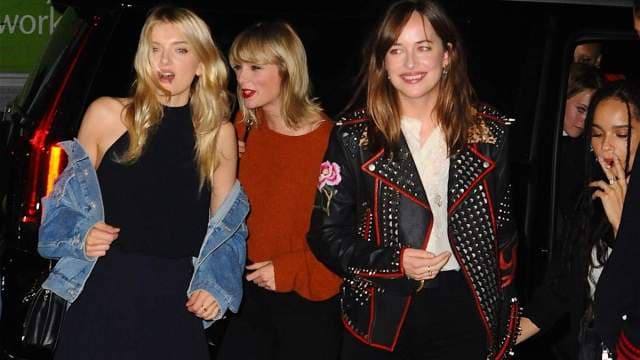 Swift Trades Newlywed Life for Girls' Night