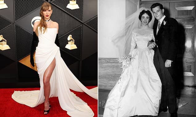 Taylor Swift's Vintage Wedding Gown Revealed