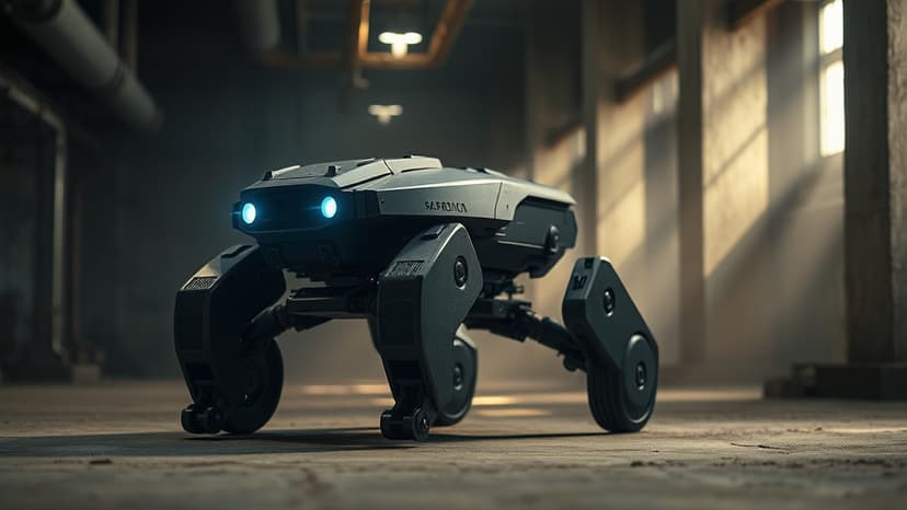 TCS Quadruped Robot: Industry's New Eye