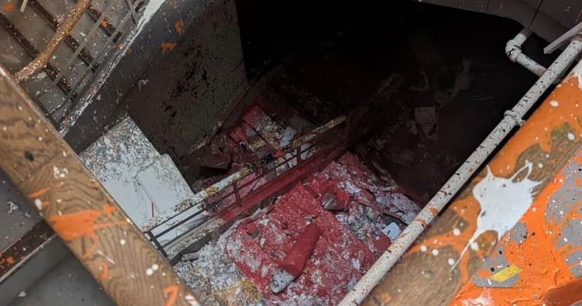 Teen Plummets Through Skylight in Derelict Building