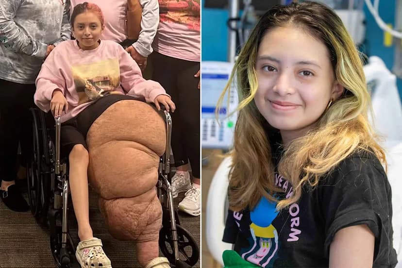 Teen Walks Stage Months After Rare Leg Amputation