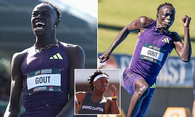 Teen Sprint Sensation Faces Online Backlash