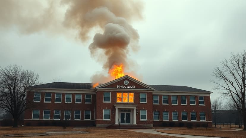 Teen's £900 in Valuables Gone After School Blaze, No Refund