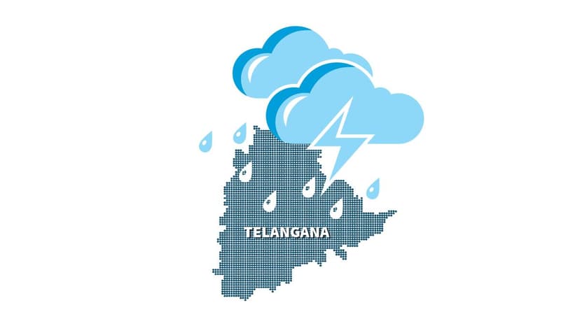 Telangana Districts Drenched by Friday Rains