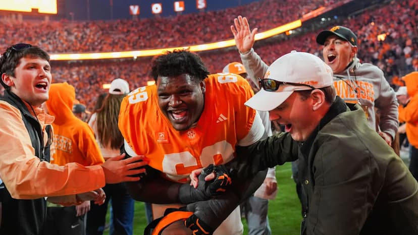 Tennessee Shocks Alabama: No. 6 Tide Falls 26-10