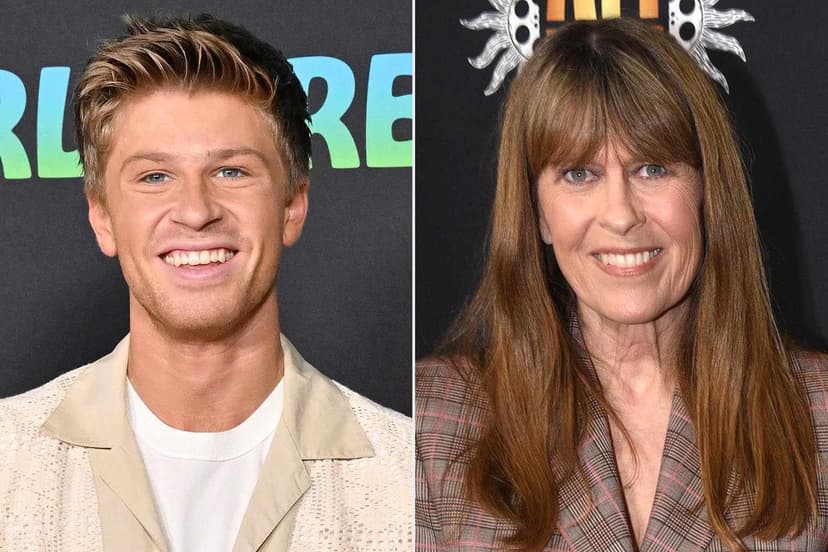 Robert Irwin Pushes Mom for DWTS