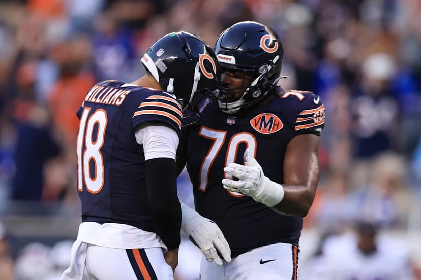 Terron Armstead Trains Bears O-Line Stars