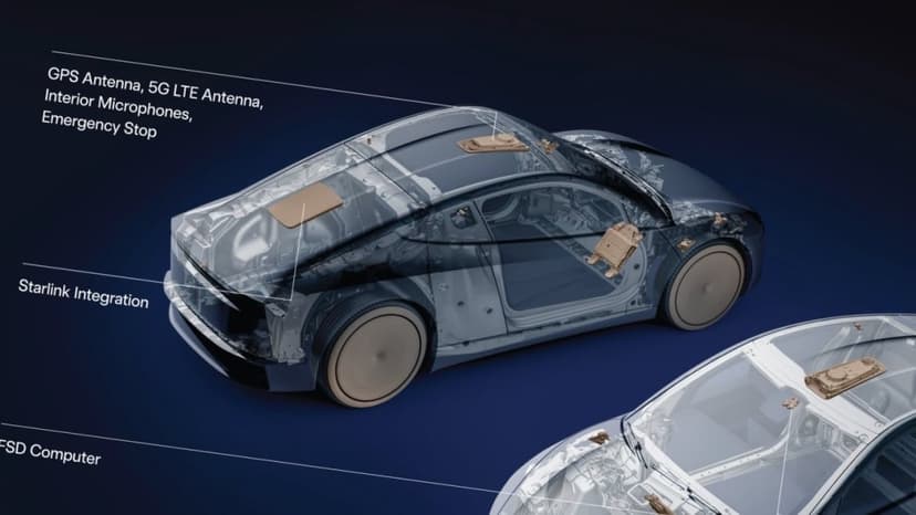 Starlink Powers Tesla Cybercab for Space Internet