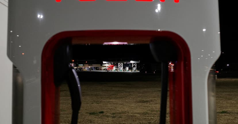Tesla Powers Up California Truck Depots