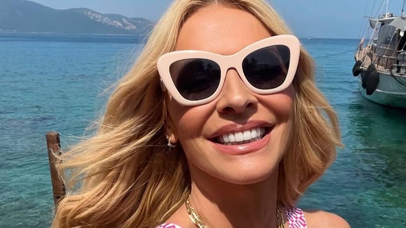 Tess Daly's Stunning Swimwear Steals the Show on Getaway