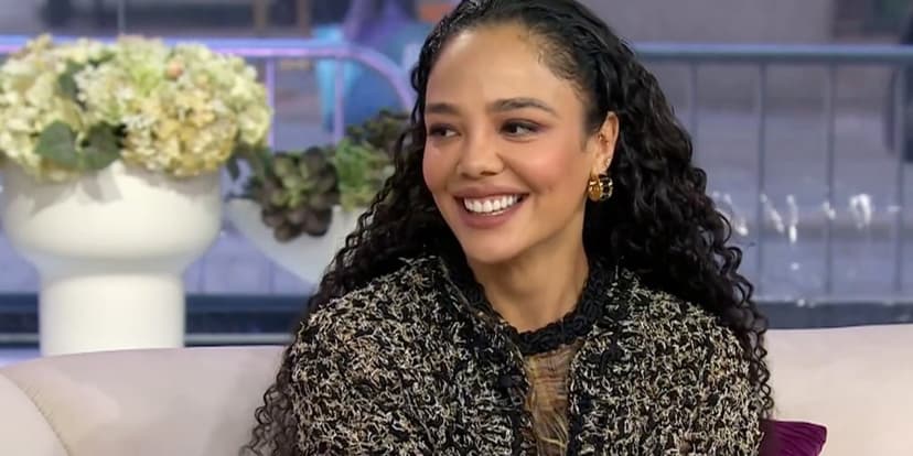 Tessa Thompson Tears Up Over Martha Stewart
