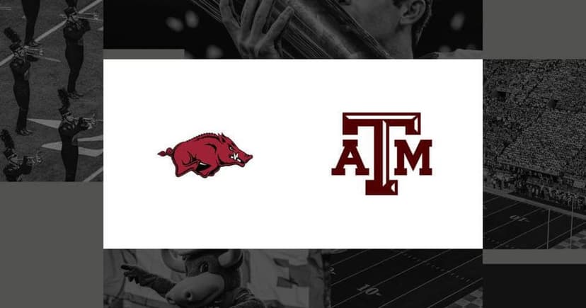 Aggies Host Razorbacks in Crucial SEC Showdown