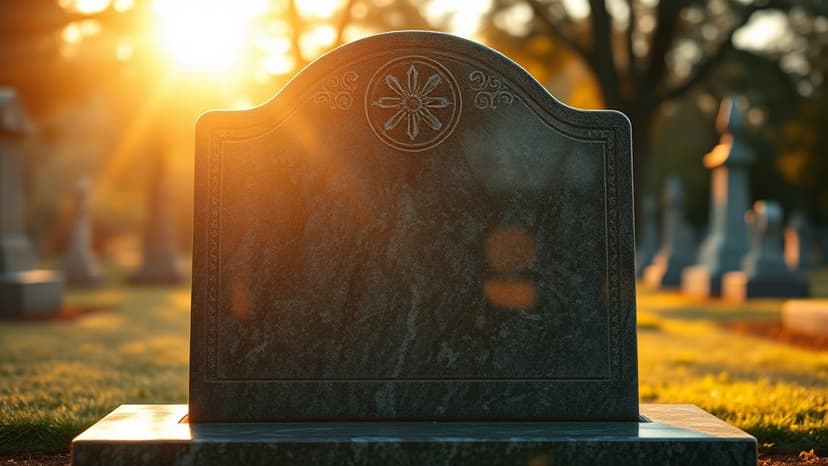 Girl's Lemonade Stand Funds Dad's Headstone