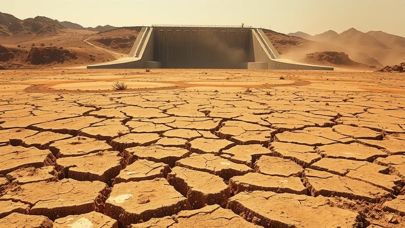 Texas Lake Shrinks to 'Dead Pool' Amid Drought