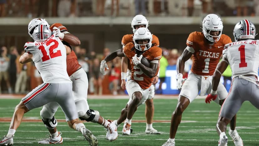Texas Rises to No. 1 After Stunning Ohio State Comeback