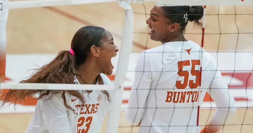 No. 8 Texas Volleyball Returns to Gregory Gymnasium