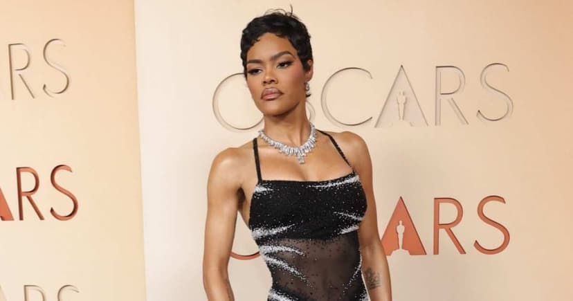 Teyana Taylor Dazzles at Oscars in Stunning Gown