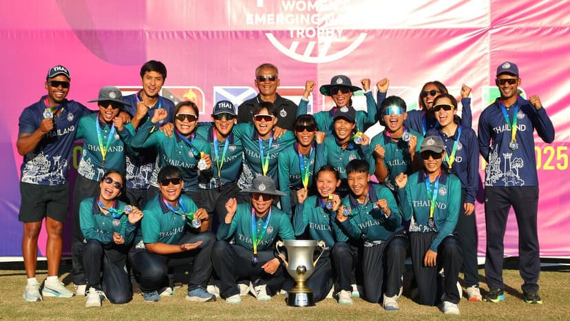 Thailand Clinches Emerging Nations Trophy!