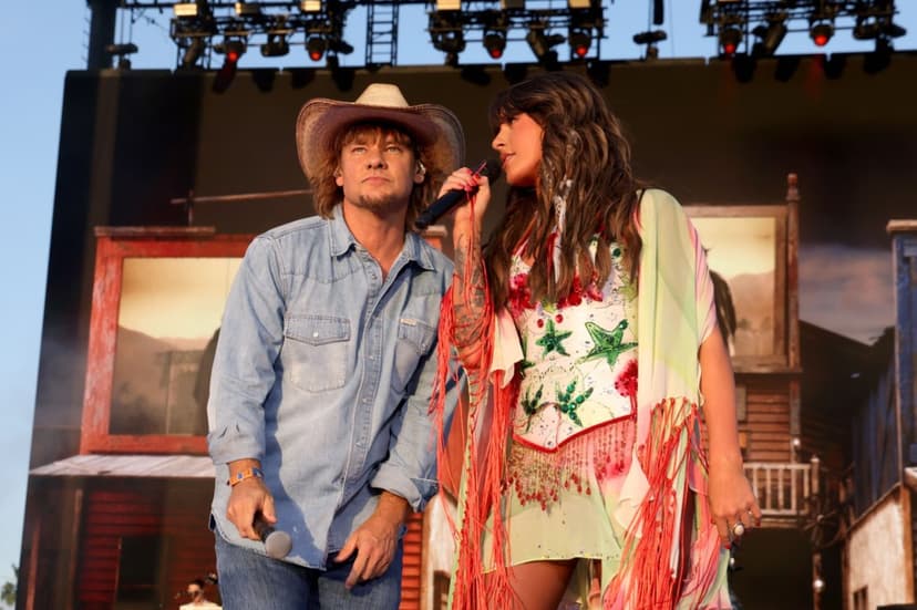 Theo Von Surprises Stagecoach Crowd with Ella Langley Duet