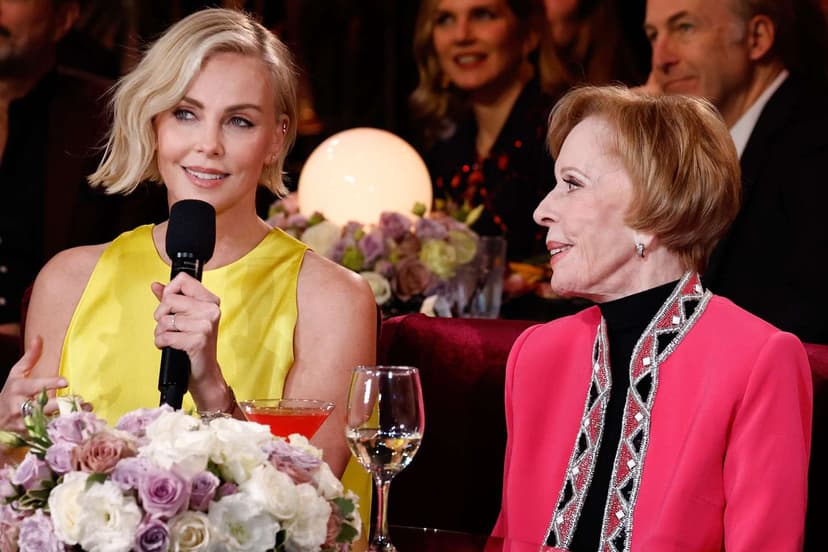 Charlize Theron Accuses Carol Burnett of Wordle Cheating