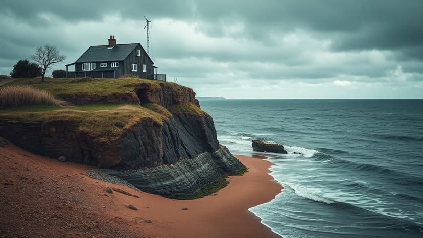 Suffolk Coastline Crumbles: Urgent Demolition Needed