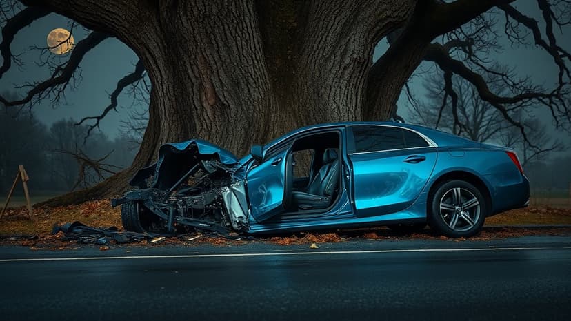 Car Hits Tree: 13-Year-Old Among Three Fatalities