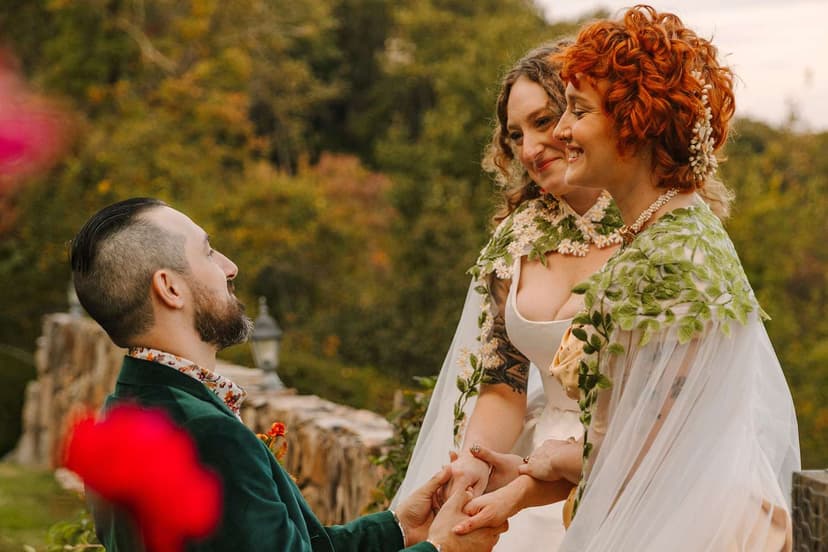 Throuple Wedding: Three Vows, One Aisle