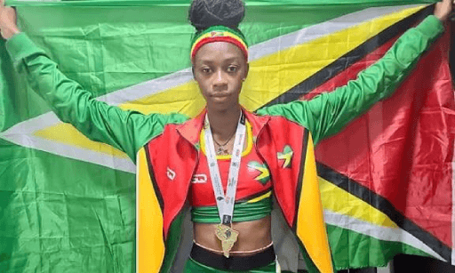 Guyana's U20 Star Springer Sprints to Historic Bronze