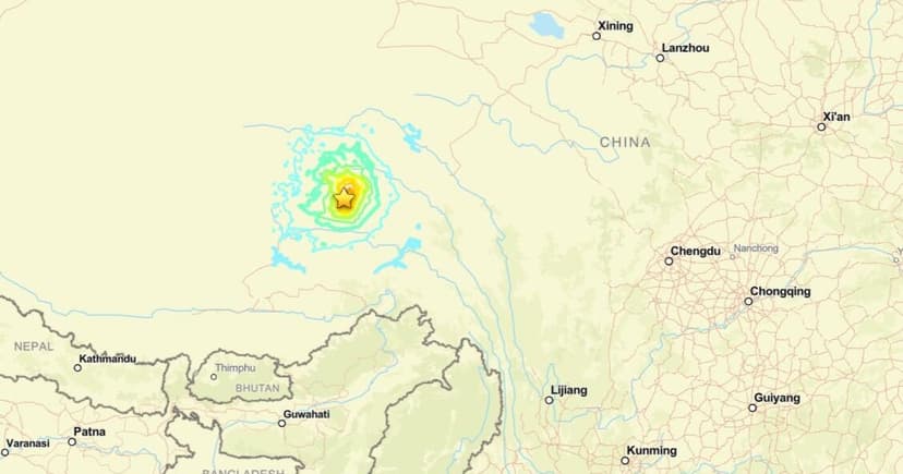 Magnitude 7.0 Strikes Tibet, Devastating Towns