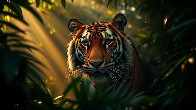 Tiger Calendar: Majestic Yet Vulnerable