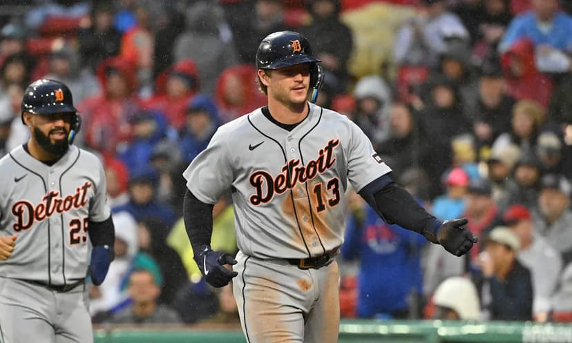Tigers Dodge Rain, Beat Red Sox 6-2 in Boston