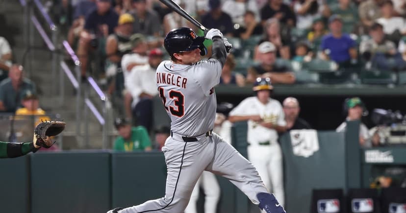 Dingler's Grand Slam Ignites Tigers' 13-1 Rout