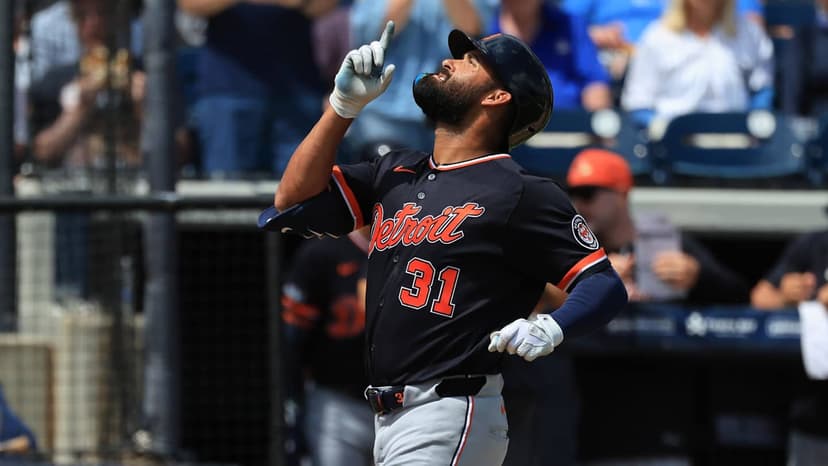 Tigers Maul Yankees 12-1 in Spring Power Display