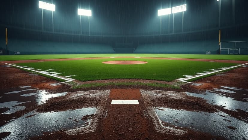 Tigers-Cubs Game Washed Out by Rain Delay