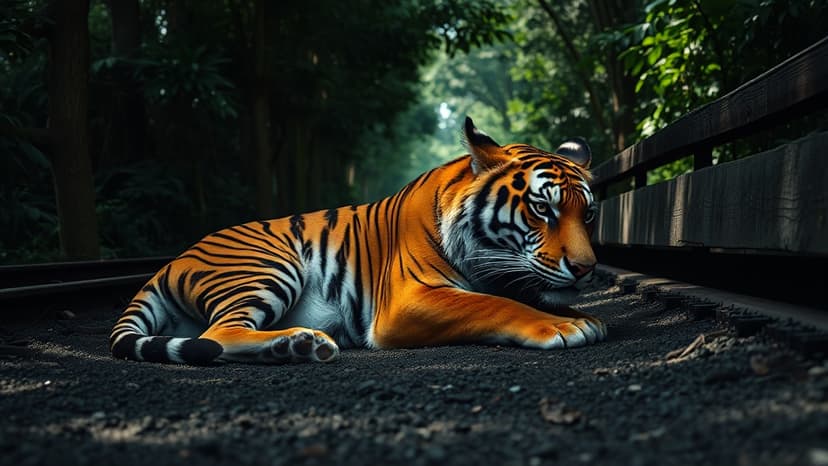 Tigress death sparks forest vs. rail clash