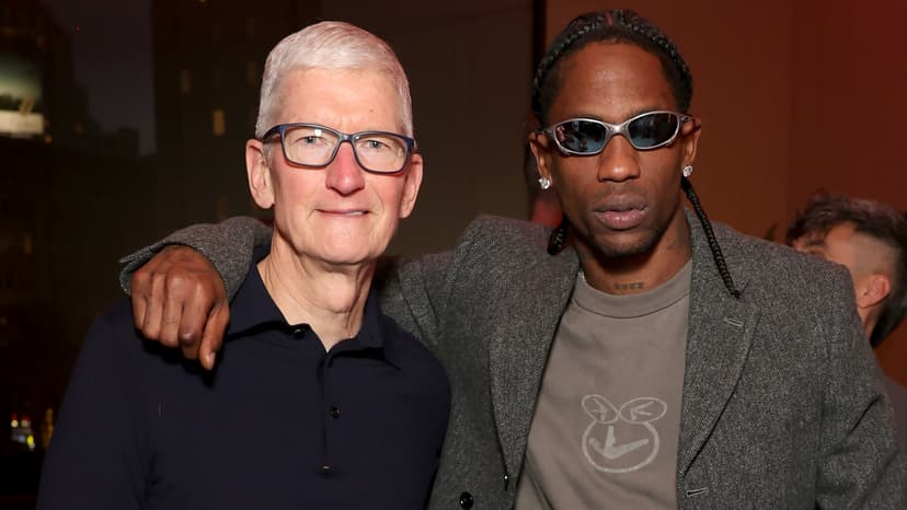 Cook Rocks Unreleased Jordans at Apple Party