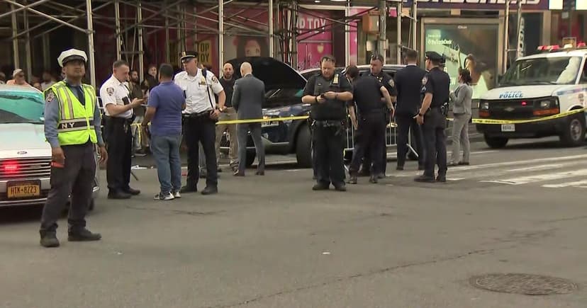 Shots Ring Out in Times Square; One Arrest Made