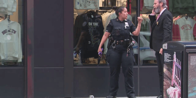 Chaos in Times Square: Woman Wields Knife Before Being Shot
