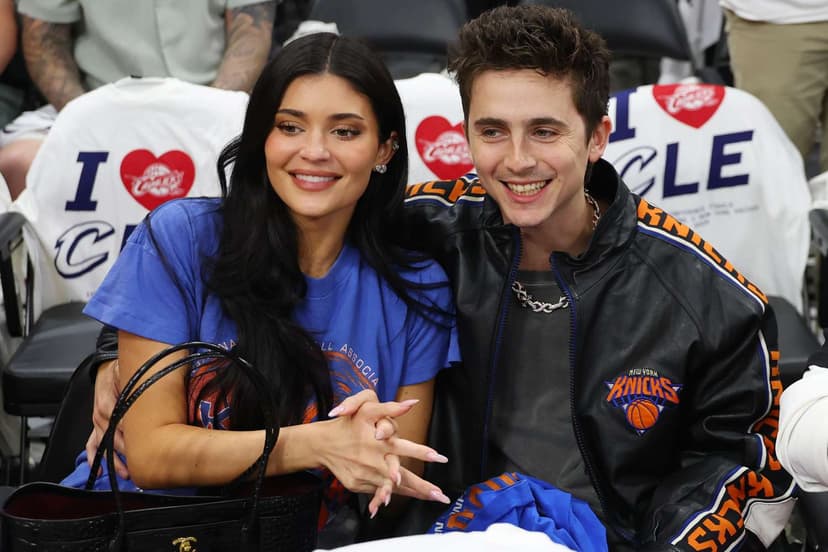 Chalamet's Blinding Courtside Diamond Dazzler