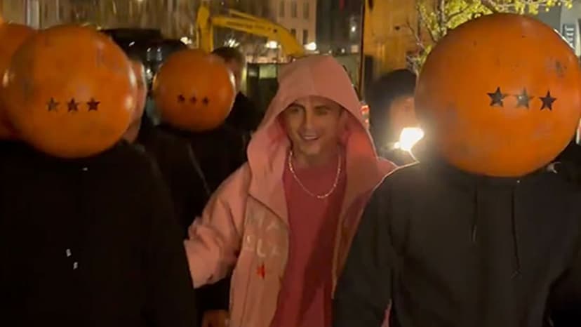 Chalamet's Pink Power Play: Table Tennis Style!